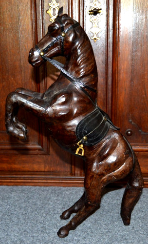 Altes pferd echt leder - altes,